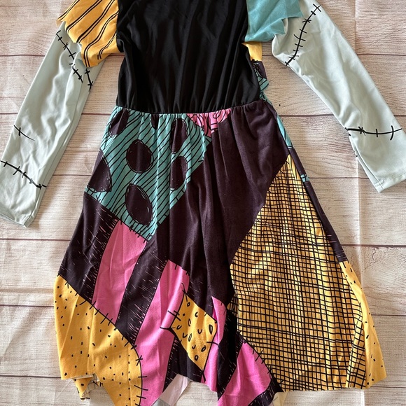 Disney Store Sally The Nightmare Before Christmas costume girl size 7/8 - Picture 4 of 10